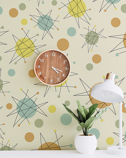 Midcentury wallpaper Thumbnail